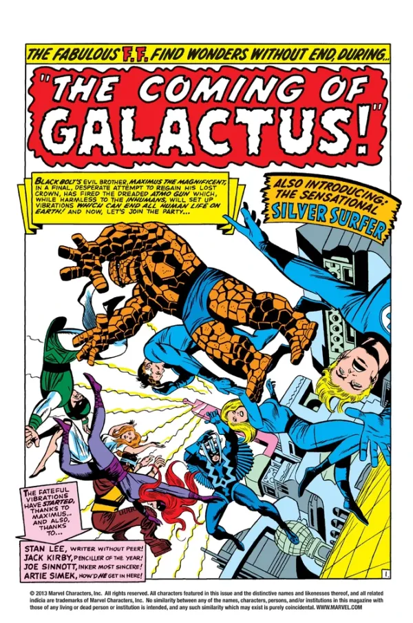 Cover of Fantastic Four #48 (1966)