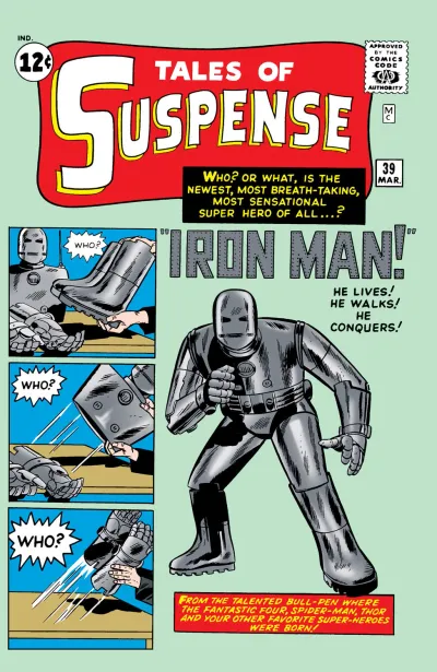 Cover of Tales of Suspense #39