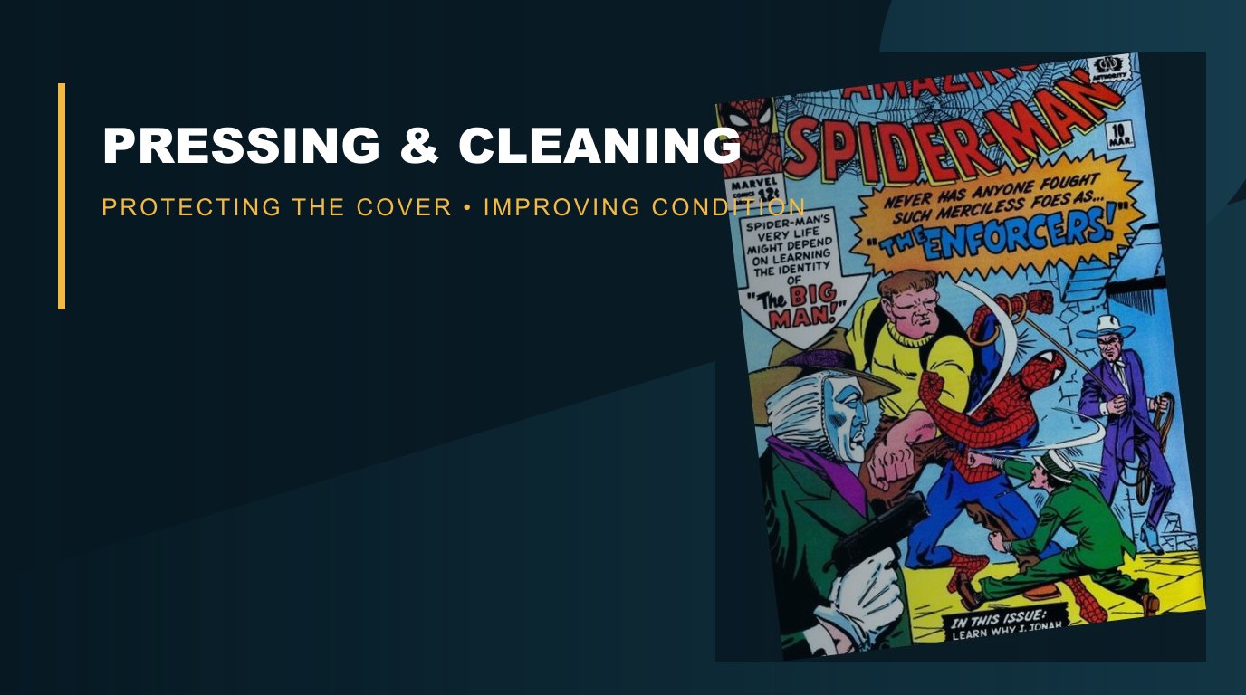 Comic Book Pressing & Cleaning: Does It Boost CGC Grade & Market Value?