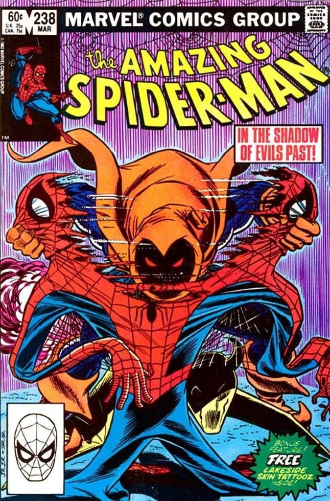 Real comic cover of Amazing Spider-Man #238 (1983)