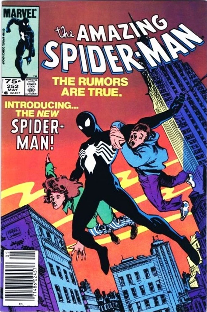 Real comic cover of Amazing Spider-Man #252 (1984)
