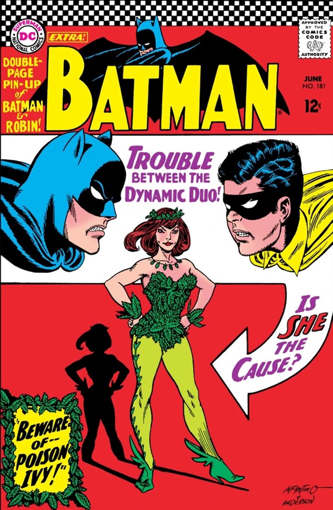 Real comic cover of Batman #181 (1966)
