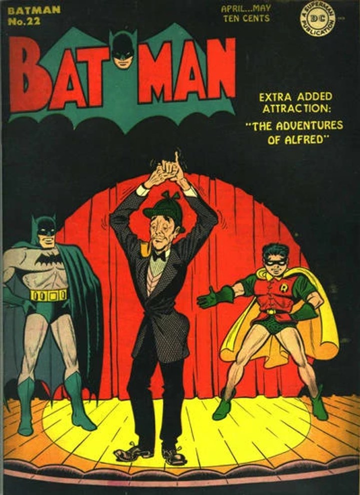 Real comic cover of Batman #22 (1951)