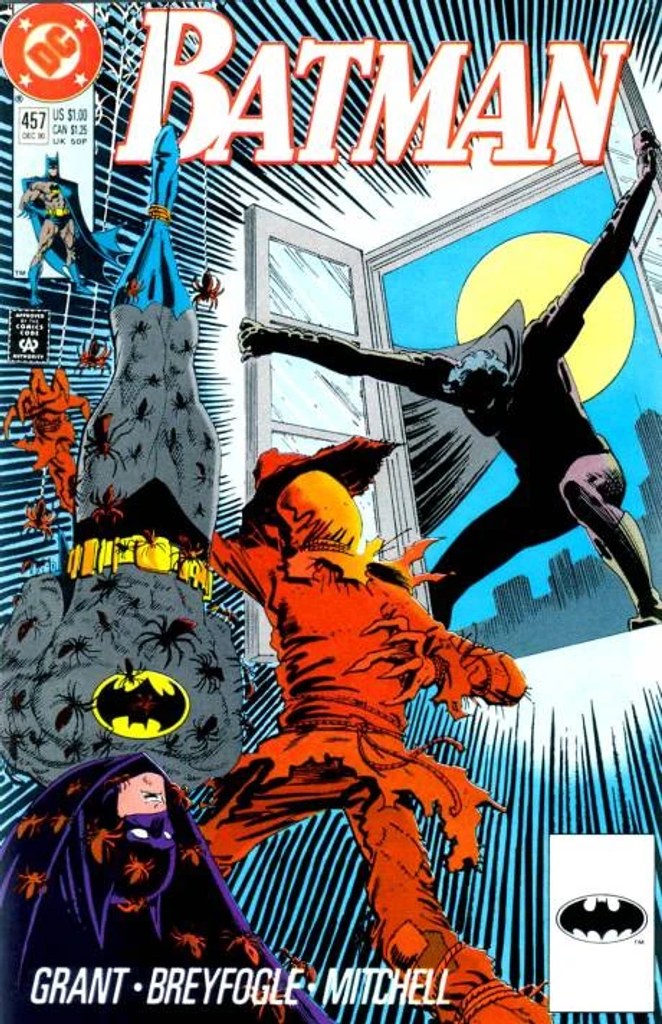 Real comic cover of Batman #457 (1990)
