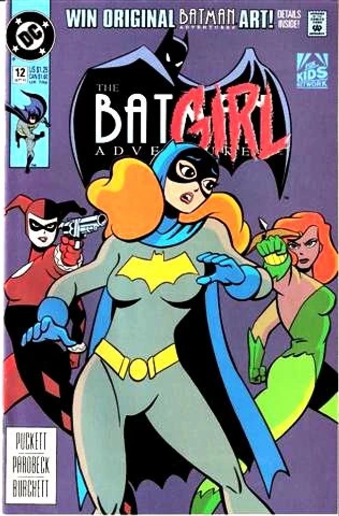 Real comic cover of Batman Adventures #12 (1993)