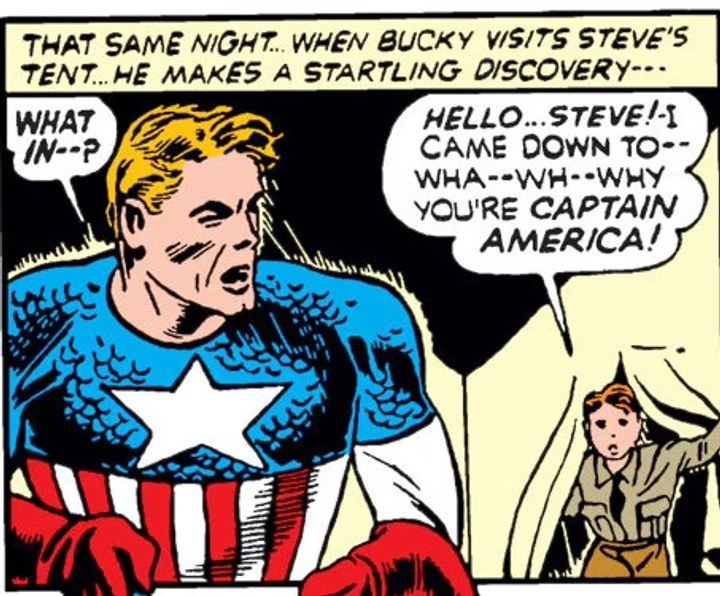Real comic cover of Captain America Comics #1 (1941)
