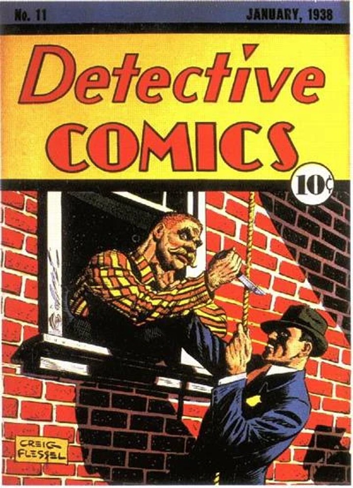 Real comic cover of Detective Comics #11 (1942)