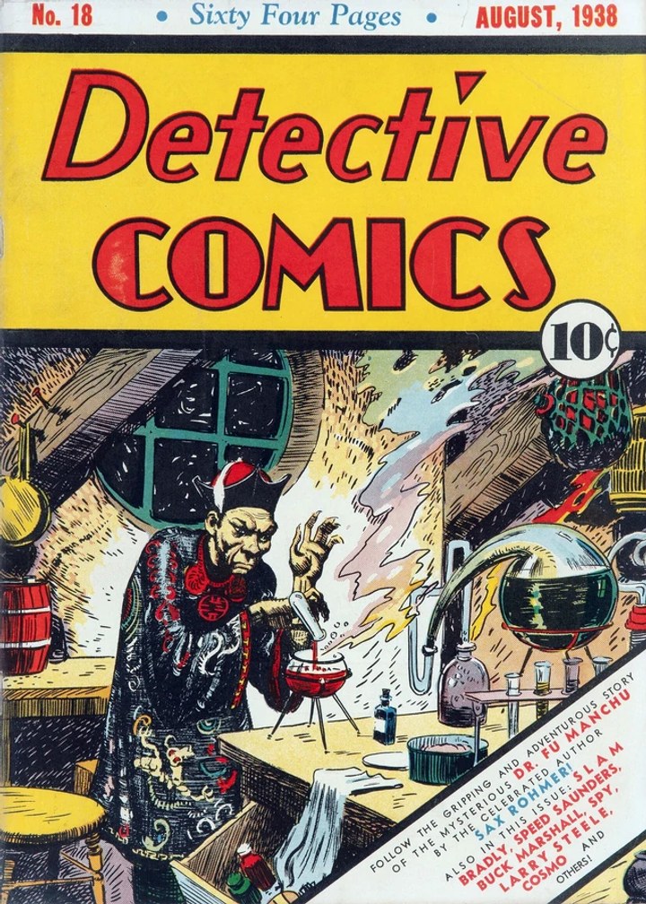 Real comic cover of Detective Comics #18 (1946)
