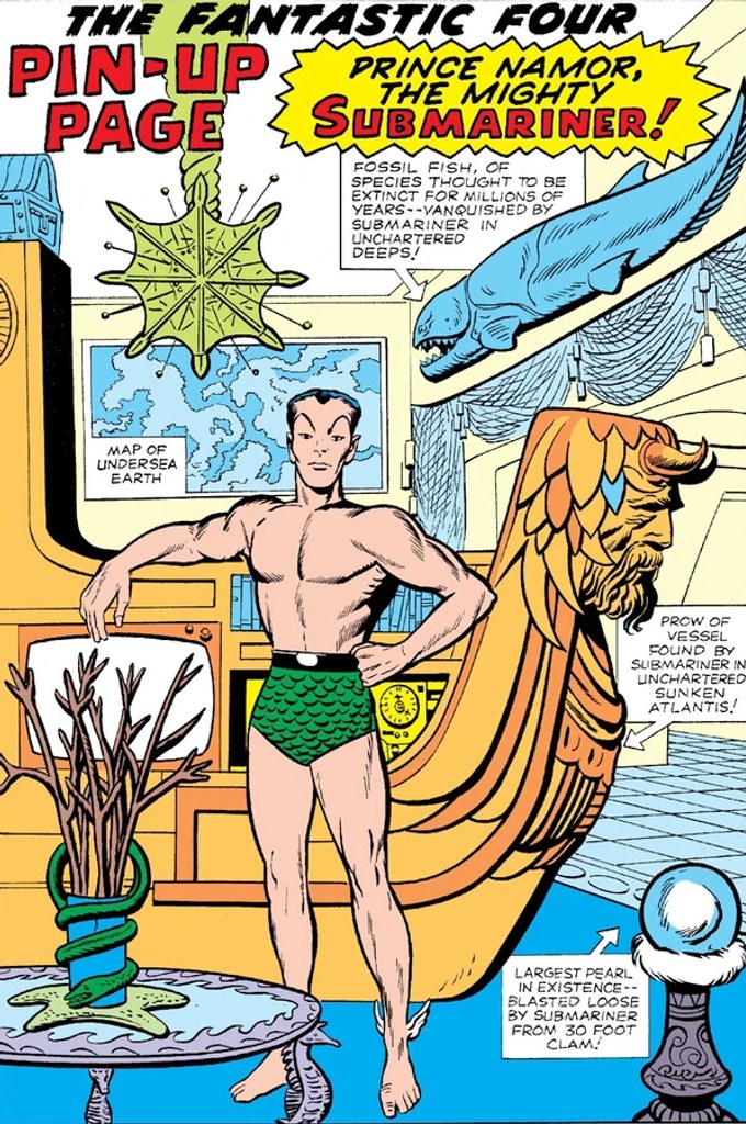 Real comic cover of Fantastic Four #11 (1966)