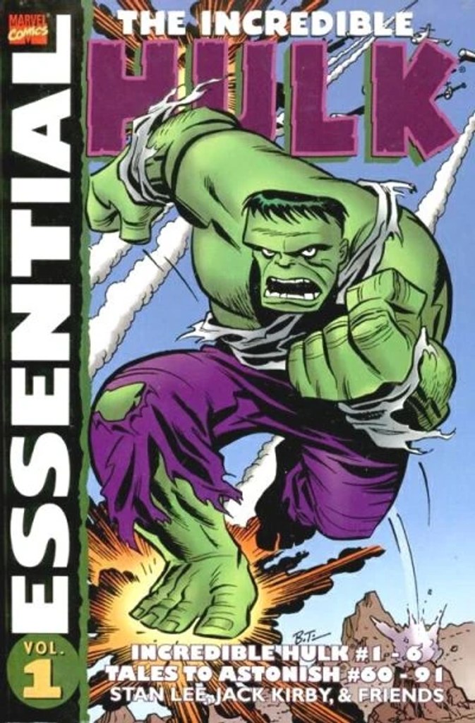 Real comic cover of Incredible Hulk #1 (1962)
