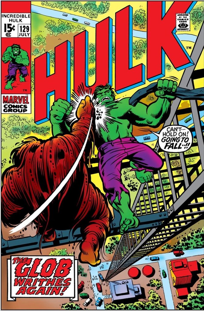 Real comic cover of Incredible Hulk #12 (1968)