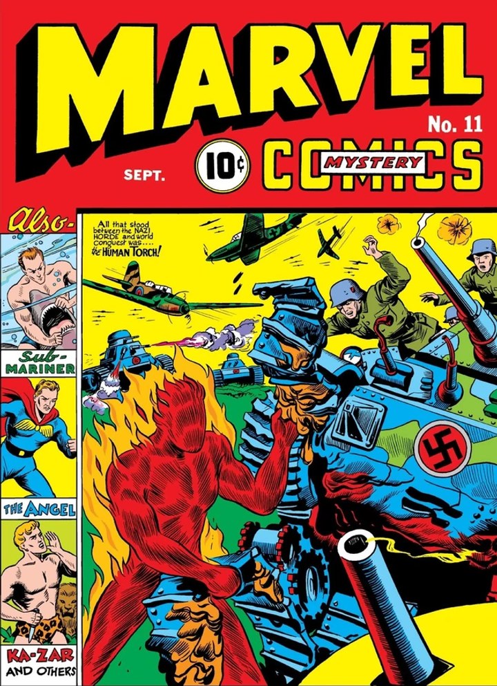 Background for Marvel Publisher