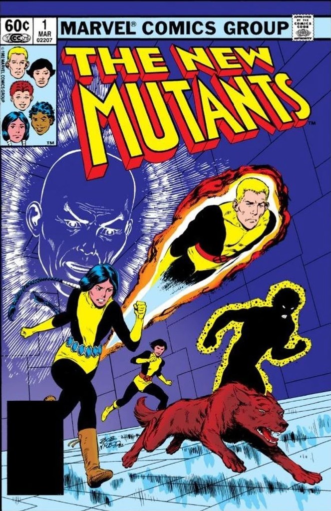 Real comic cover of New Mutants #98 (1991)