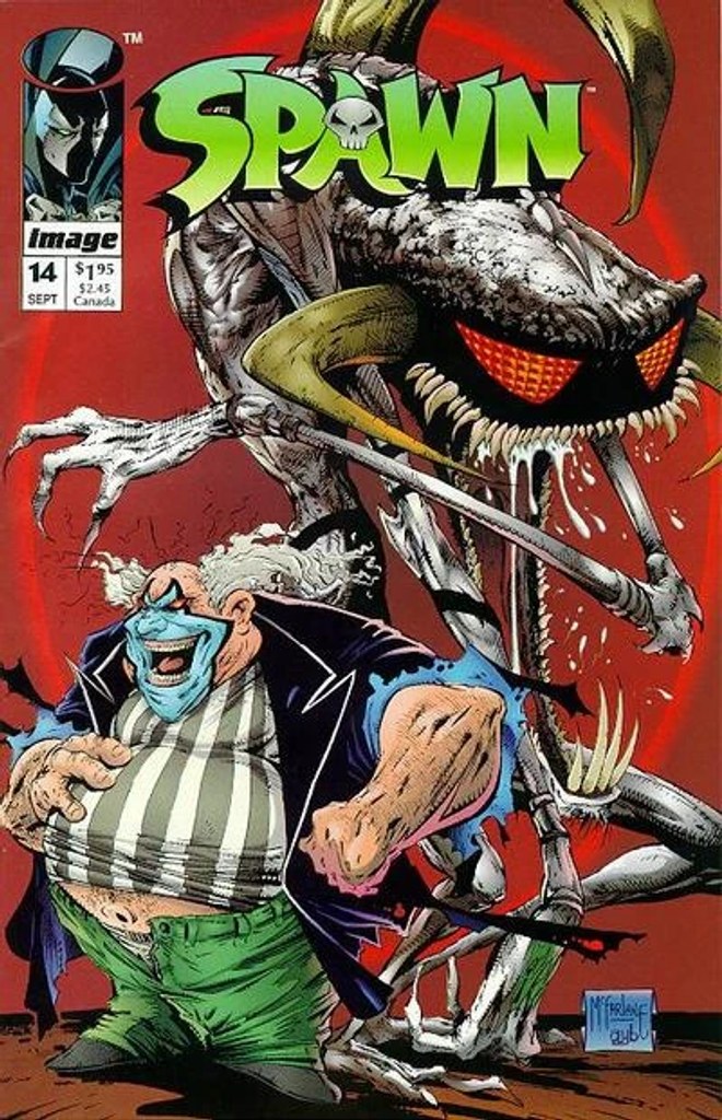 Real comic cover of Spawn #14 (1999)