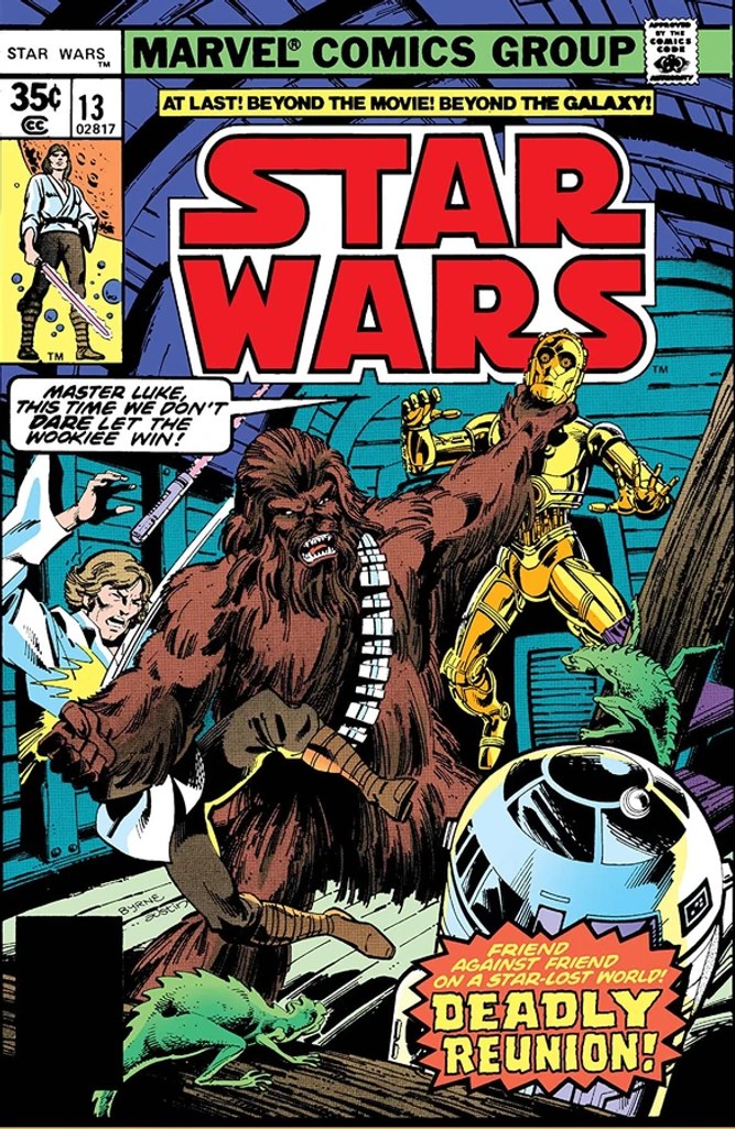 Real comic cover of Star Wars #13 (1983)