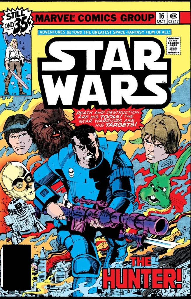 Real comic cover of Star Wars #16 (1985)