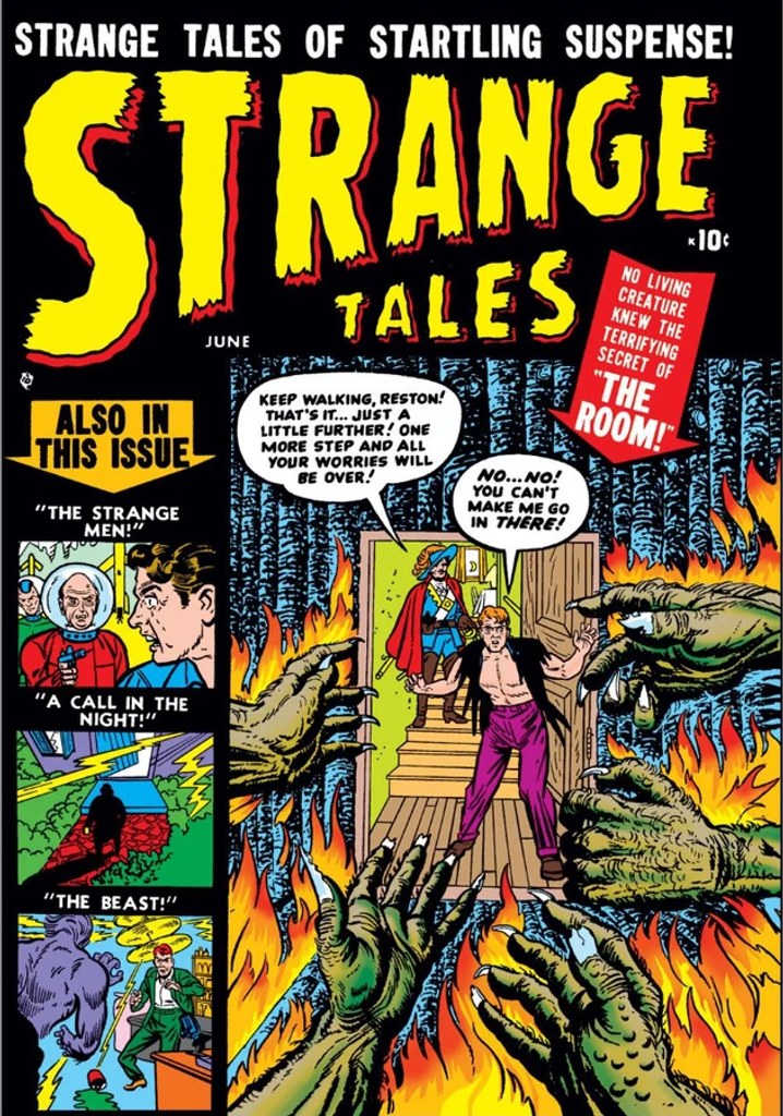 Real comic cover of Strange Tales #110 (1963)