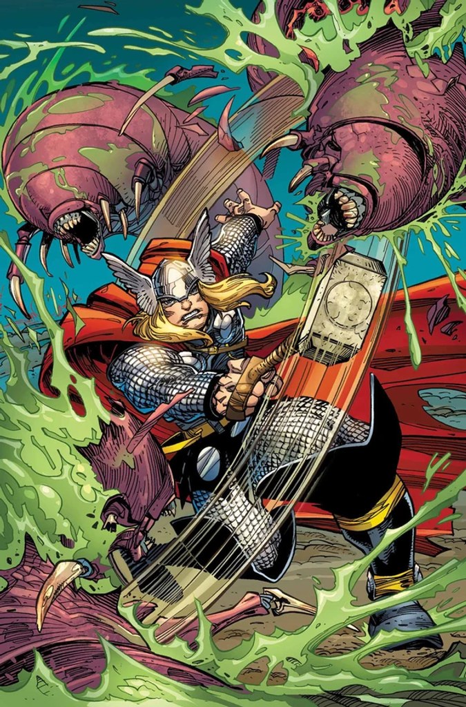 Real comic cover of Thor #13 (1972)