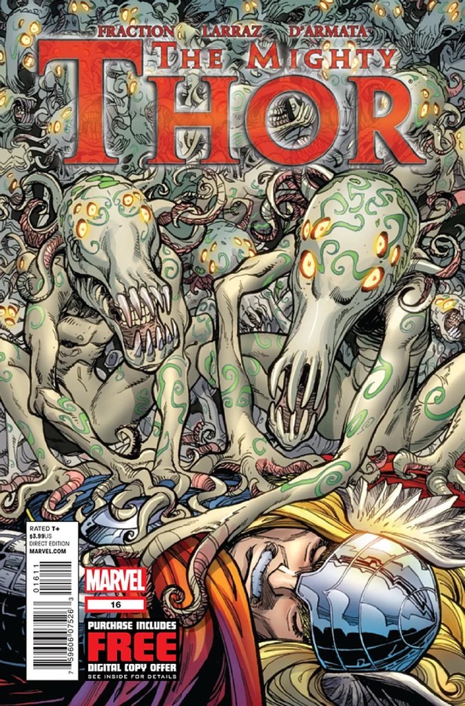 Real comic cover of Thor #16 (1974)