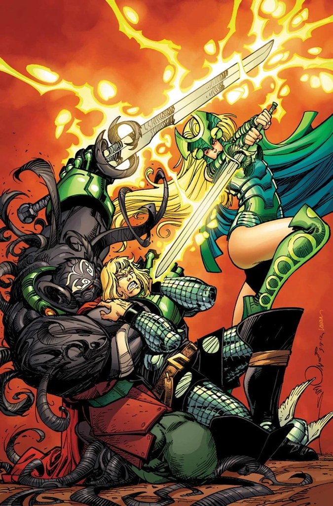 Real comic cover of Thor #17 (1974)
