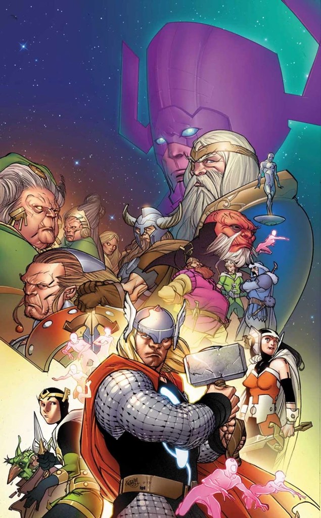 Real comic cover of Thor #22 (1977)