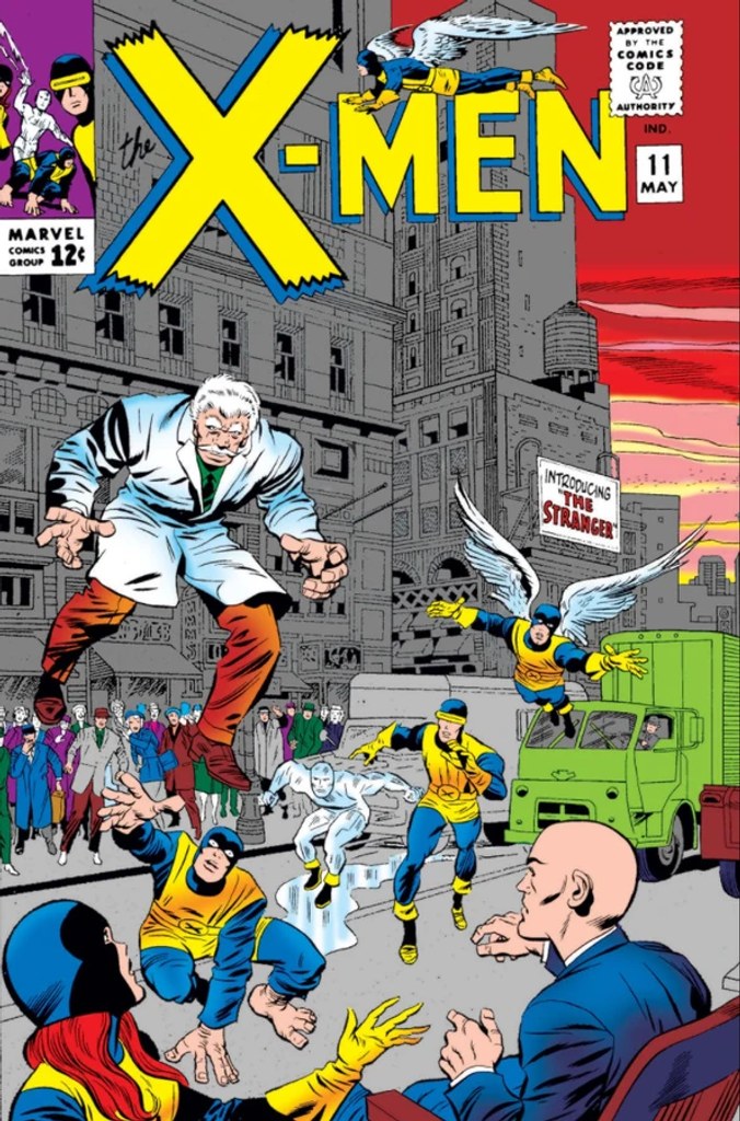 Real comic cover of Uncanny X-Men #11 (1968)