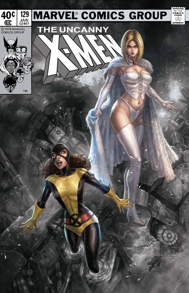 Real comic cover of Uncanny X-Men #129 (1980)