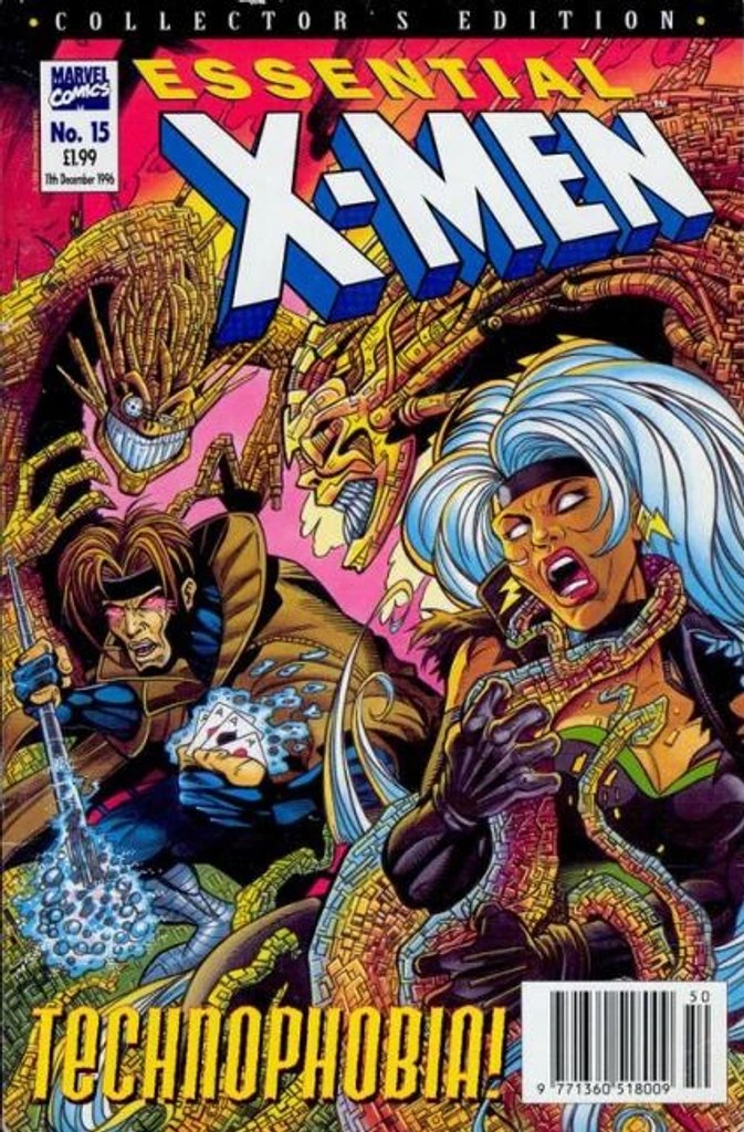 Real comic cover of Uncanny X-Men #15 (1970)