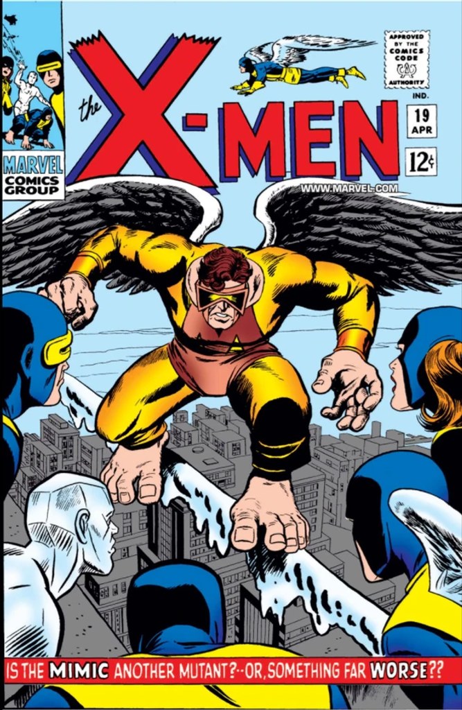 Real comic cover of Uncanny X-Men #19 (1972)