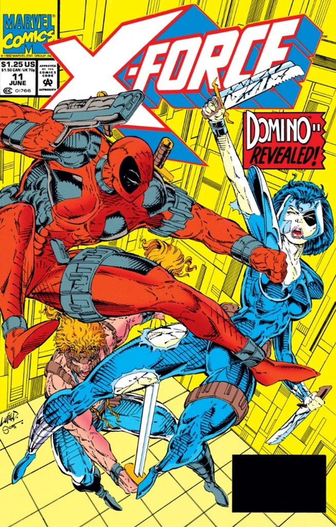 Real comic cover of X-Force #11 (1996)