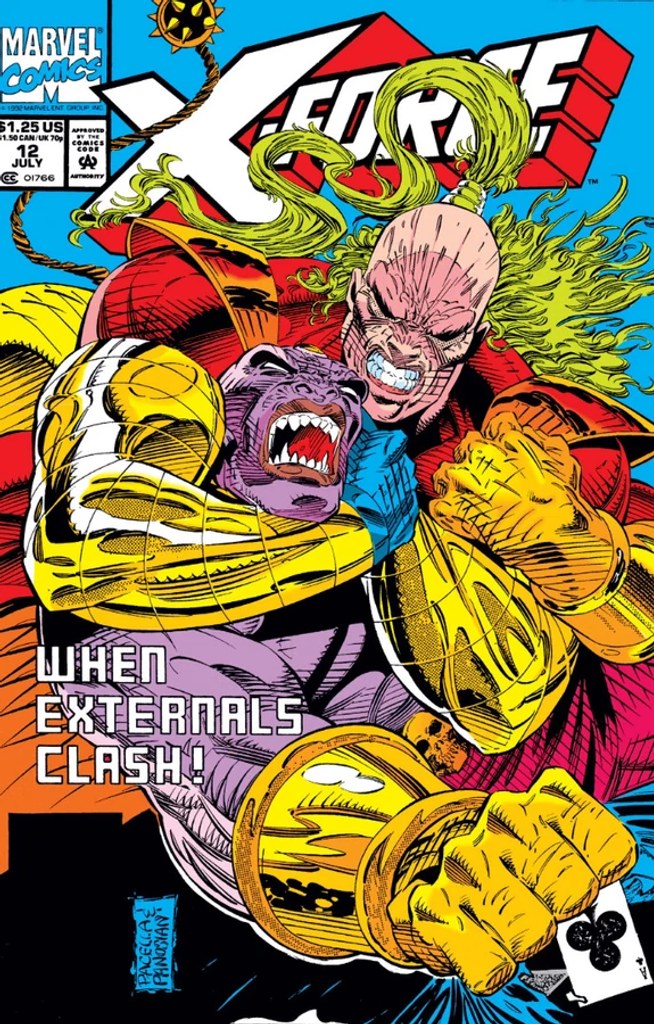 Real comic cover of X-Force #12 (1997)