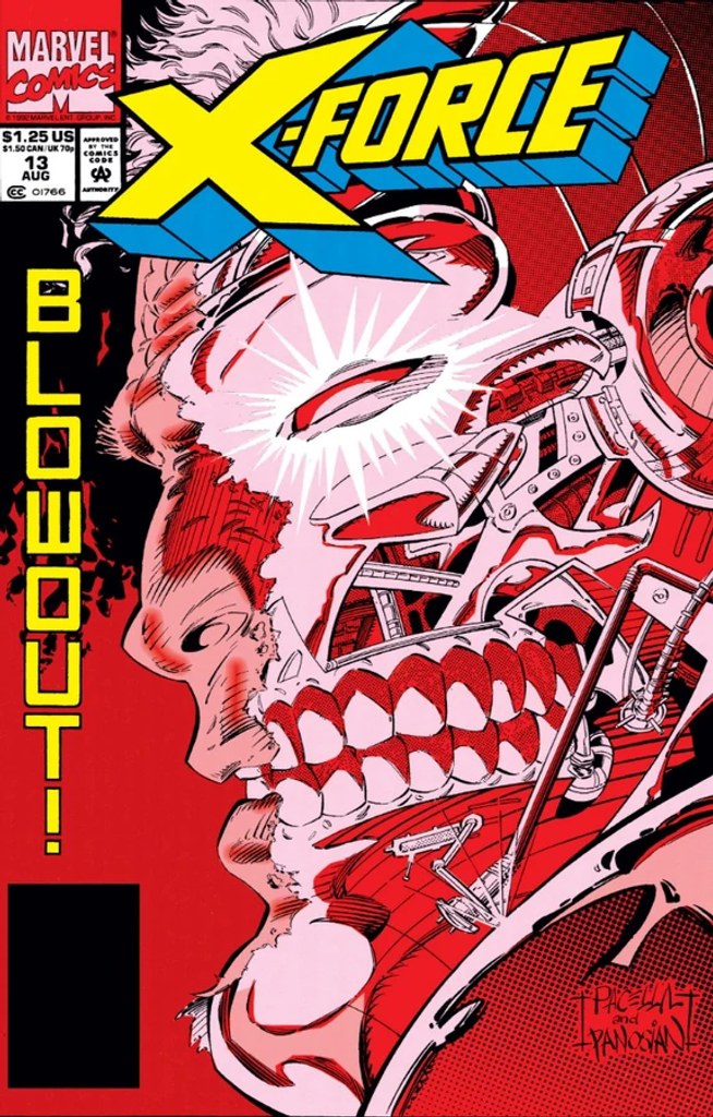 Real comic cover of X-Force #13 (1997)