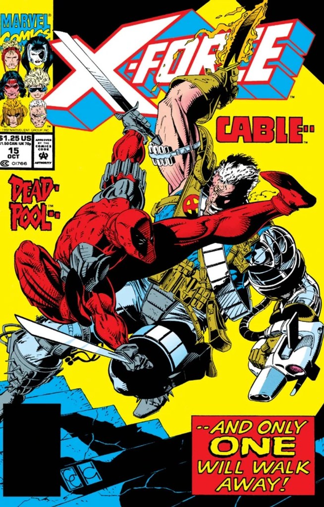 Real comic cover of X-Force #15 (1998)