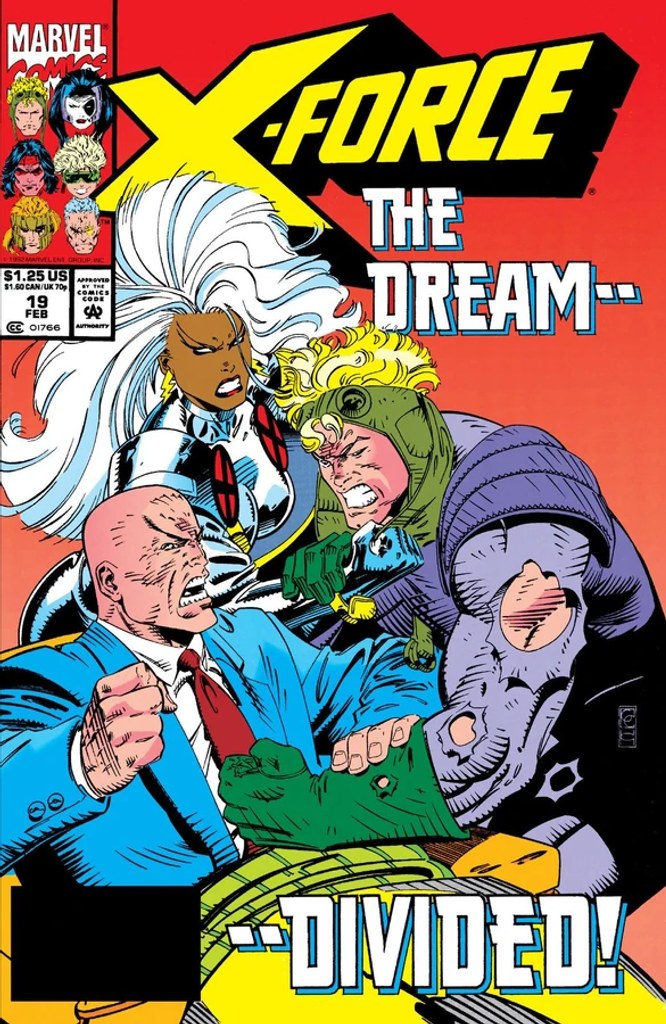 Real comic cover of X-Force #19 (2000)