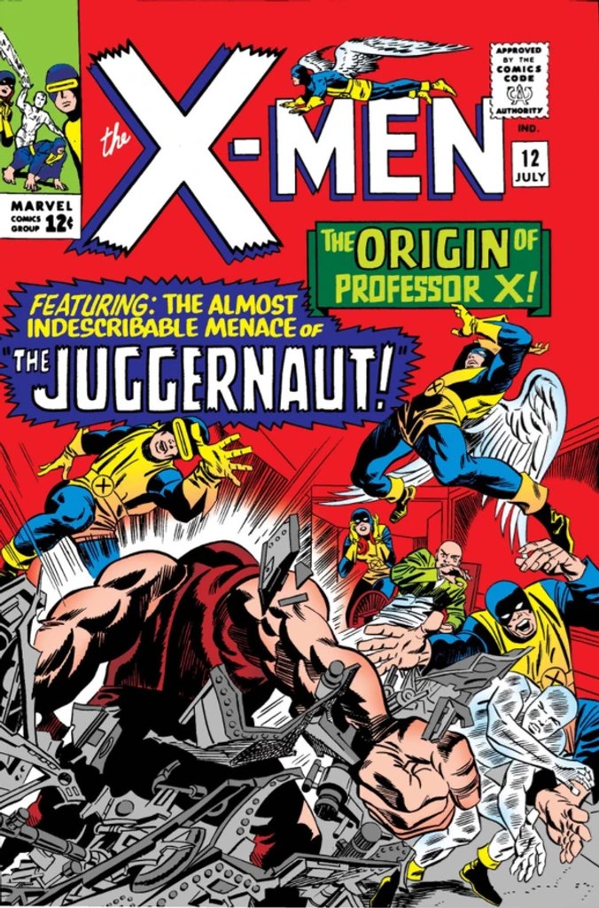 Real comic cover of X-Men #12 (1965)